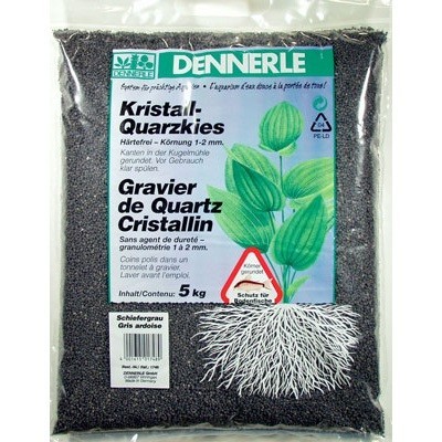 Dennerle Kristall-Quarz Сланцево-серый 5 кг