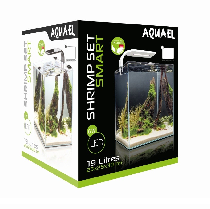 Aquael Shrimp Set Smart Plant 19 Black
