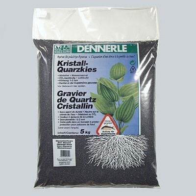 Dennerle Kristall-Quarz Черный 5 кг