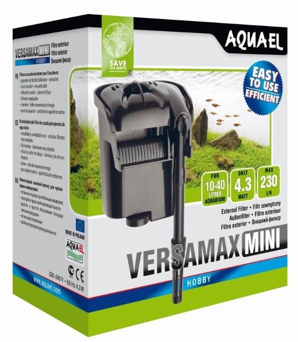 Aquael Versamax mini, Навесной фильтр