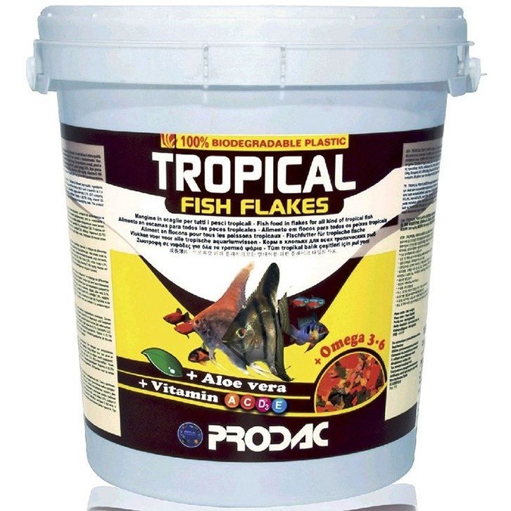 Prodac Tropical Fish Flakes 20 л